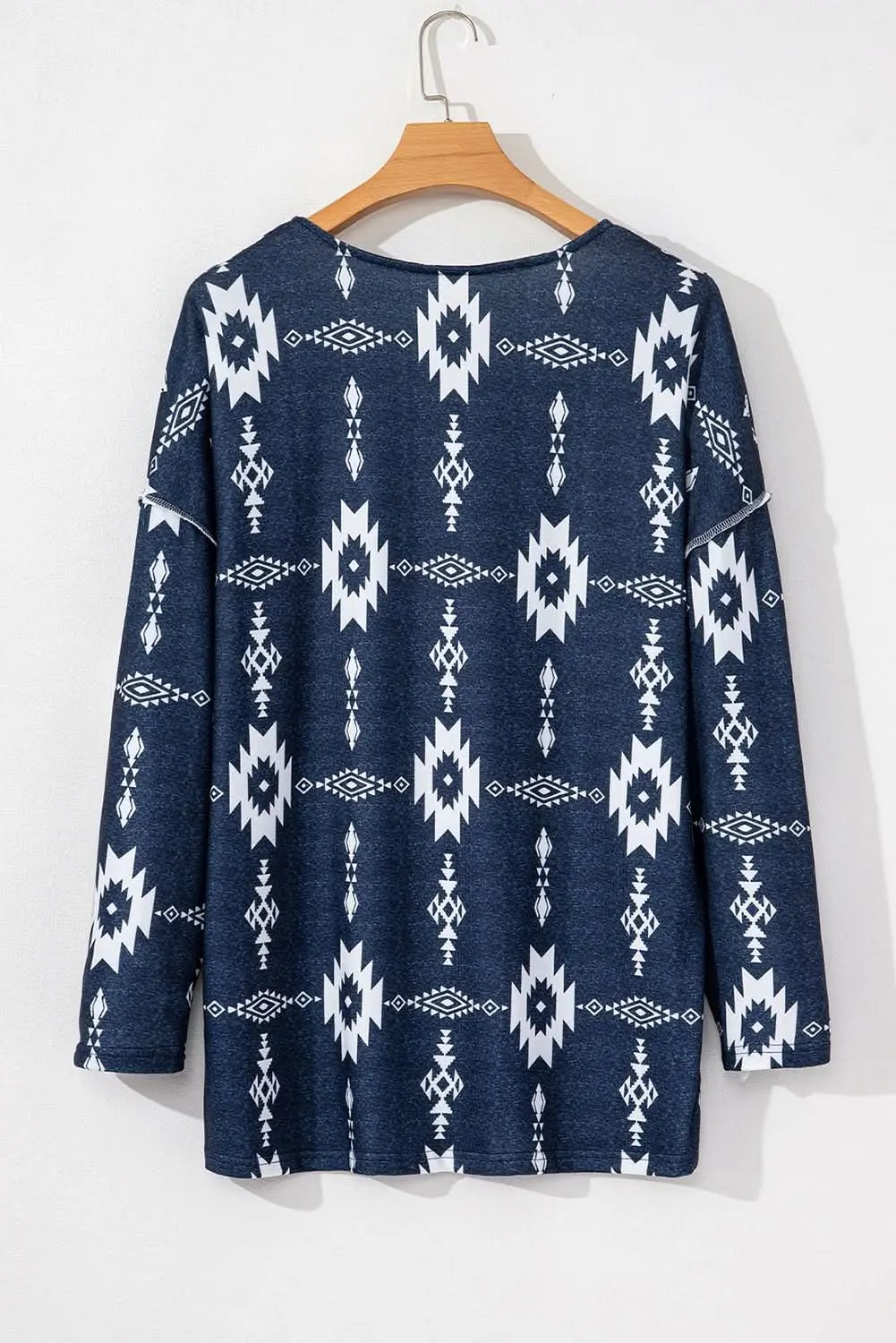 Chic gray plus size v-neck top - Love Salve